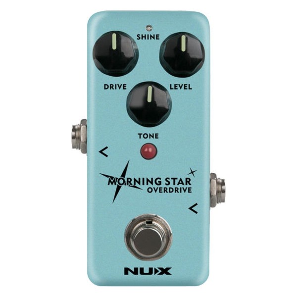 NUX Morning Star Overdrive Pedal, Rear View