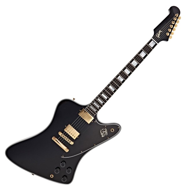 Gibson Custom Firebird Custom, Ebony Fingerboard, Gloss Ebony - front
