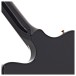 Gibson Custom Firebird Custom, Ebony Fingerboard, Gloss Ebony - body back 