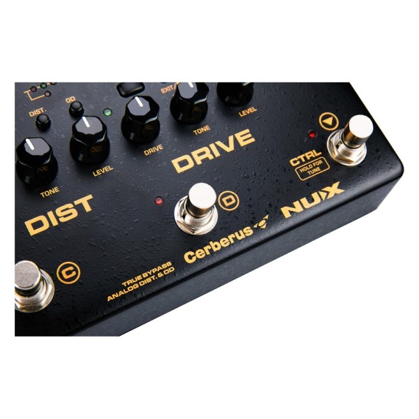 NUX Cerberus Guitar Effect Pedal, Detail View 1