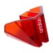 Ortofon 2M Red Replacement Stylus - High angle, tilted