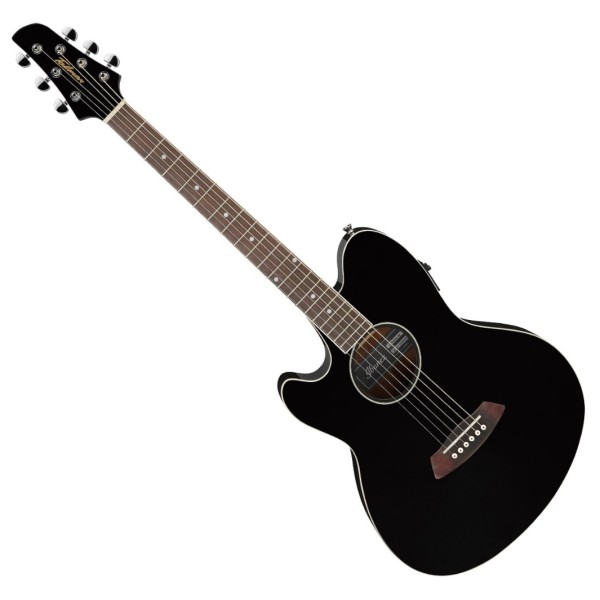 Ibanez TCY10LE Left Handed, Black - Front