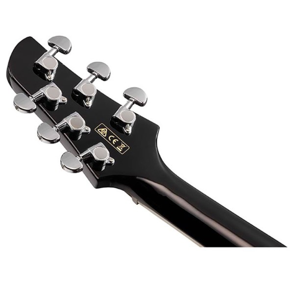 Ibanez TCY10LE Left Handed, Black - headstock back 
