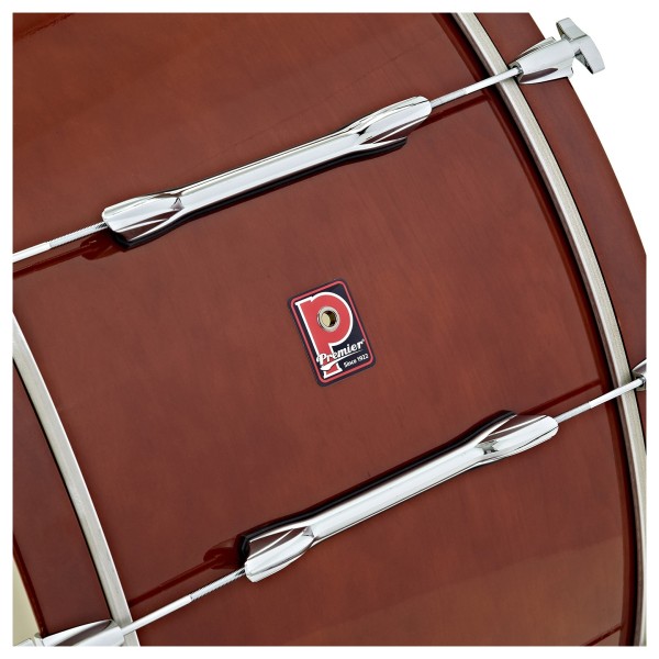 Premier 36" x 16" Orchestral Bass Drum, Dark Walnut