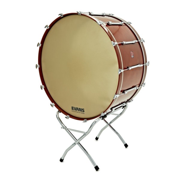 Premier 36" x 16" Orchestral Bass Drum, Dark Walnut