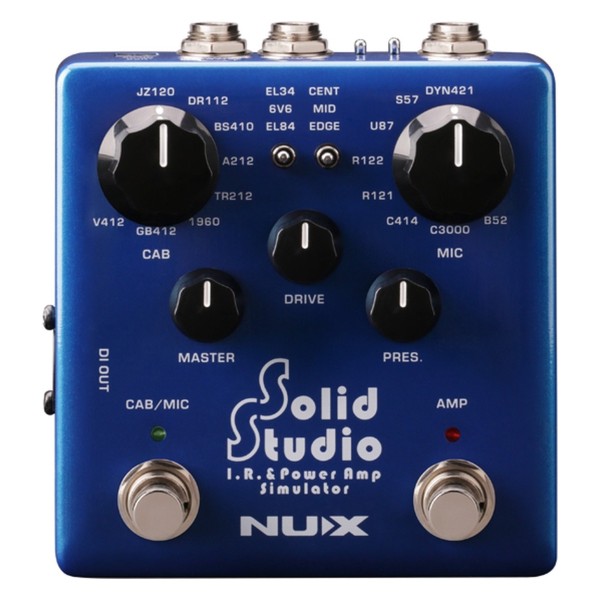 NUX Solid Studio Pedal, Front View