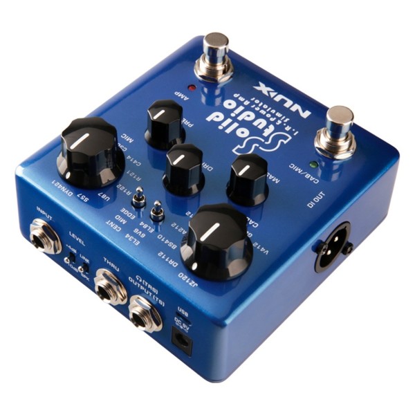 NUX Solid Studio Pedal, Rear Angle View