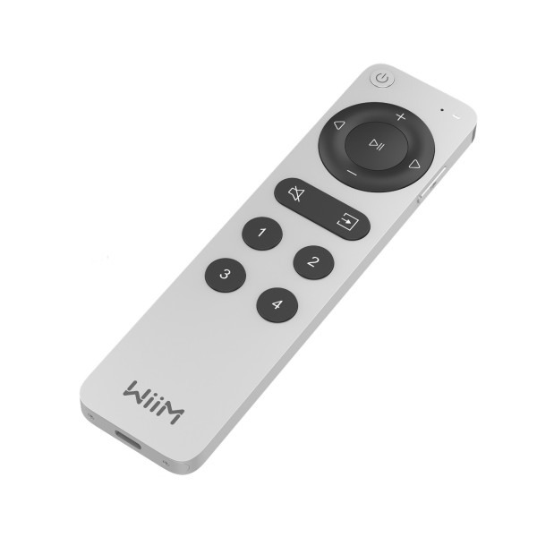 WiiM Voice Remote 2 - top angle 
