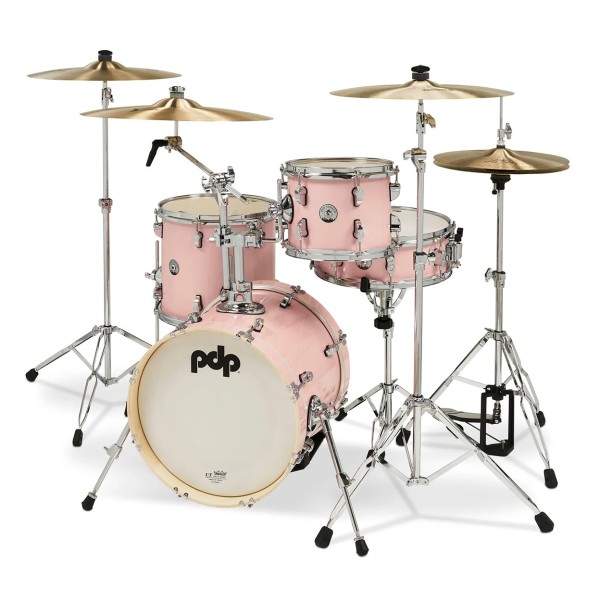 PDP New Yorker 16'' 4pc Shell Pack, Pale Rose Sparkle