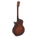 Taylor Builder's Edition 614ce Electro, Wild Honey Burst - back 