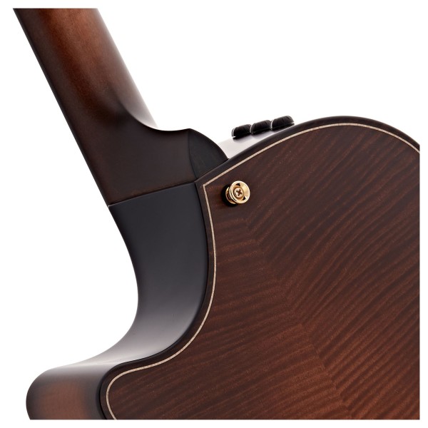 Taylor Builder's Edition 614ce Electro, Wild Honey Burst - body back 