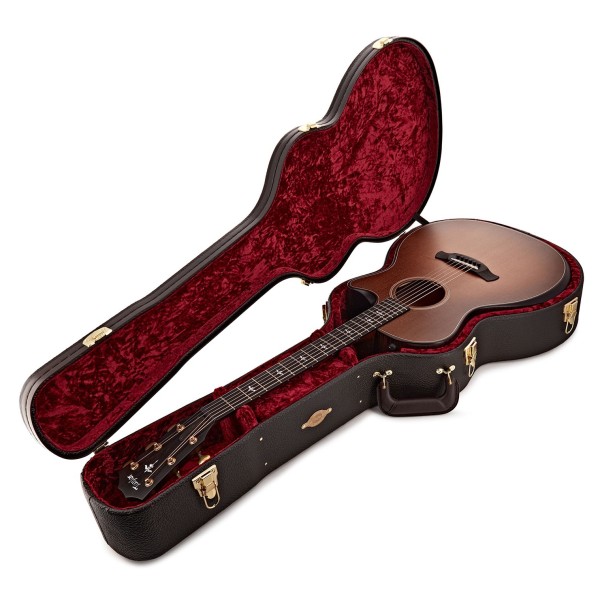 Taylor Builder's Edition 614ce Electro, Wild Honey Burst - case 