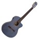Ibanez TCM50 Talman, Electro Acoustic, Open Pore Blueberry - front