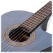 Ibanez TCM50 Talman, Electro Acoustic, Open Pore Blueberry - soundhole