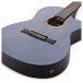 Ibanez TCM50 Talman, Electro Acoustic, Open Pore Blueberry - body 