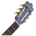 Ibanez TCM50 Talman, Electro Acoustic, Open Pore Blueberry - HEADSTOCK 