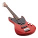 Hartwood Delta Bass Guitar, Orchard Red