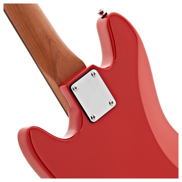Hartwood Delta Bass Guitar, Orchard Red