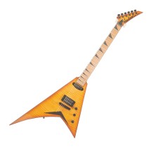 Jackson Custom Shop USA Special Edition Rhoads, Amber Lager Burst - Ex Demo
