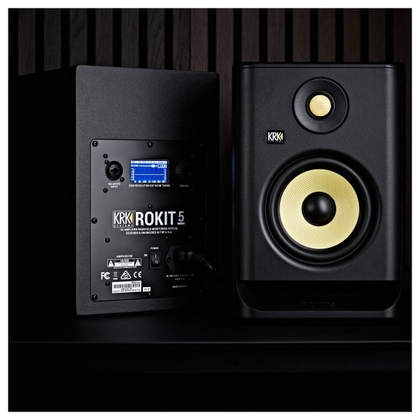 KRK ROKIT RP5 G4 Studio Monitor, Single