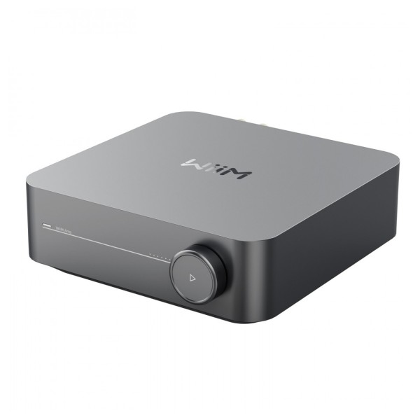 WiiM Amp Streaming Amplifier, Space Grey