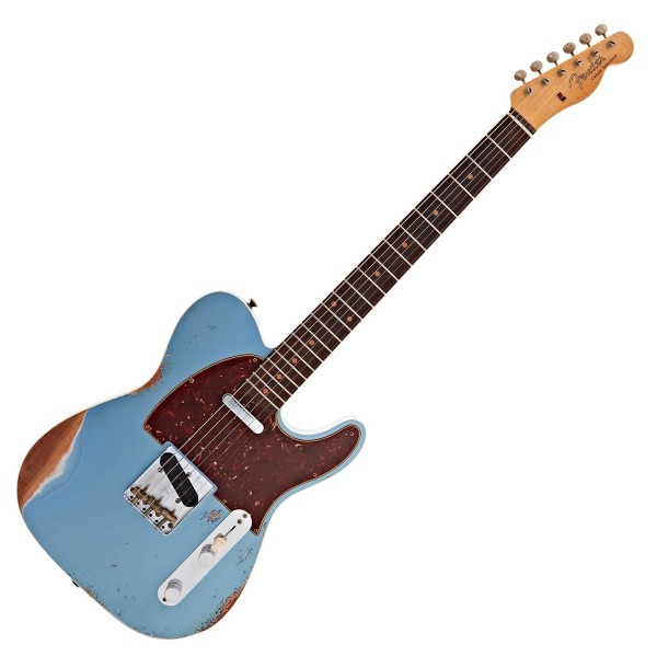 Fender Custom Shop 1960 Telecaster Custom Heavy Relic, Lake Placid Blue - front