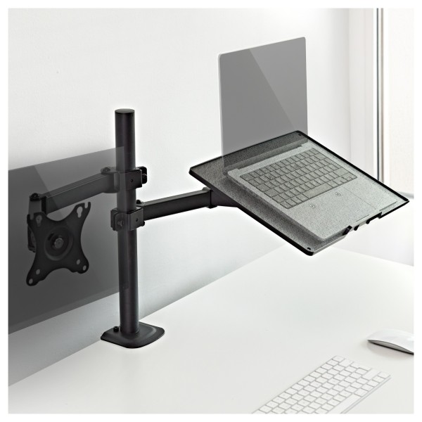 AVCOM Desk Clamp Monitor and Laptop Stand