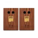 Wharfedale Super Denton Bookshelf Speaker, Walnut - Reverse