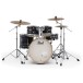 Pearl Export 20'' Fusion Drum Kit, Graphite Silver Twist