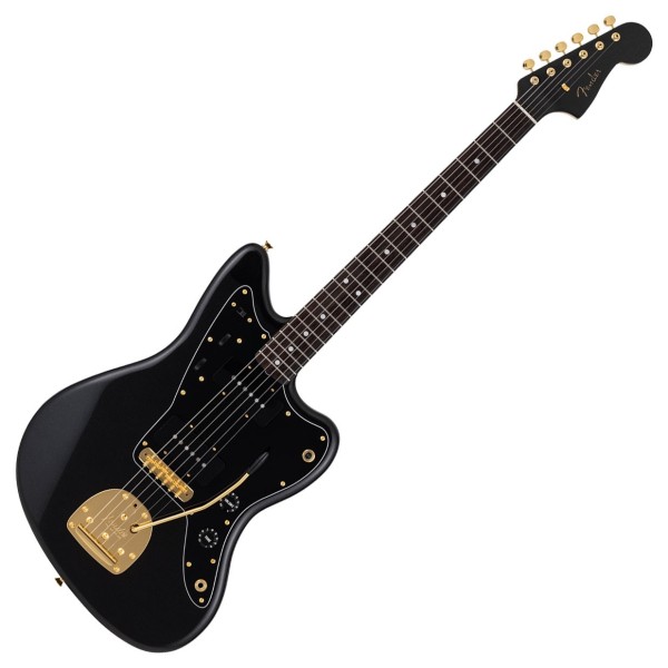 Fender Made in Japan Traditional 2025 Collection, 60s Jazzmaster RW, Black Pearl - front