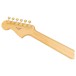 Fender Made in Japan Traditional 2025 Collection, 60s Jazzmaster RW, Black Pearl - headstock back 