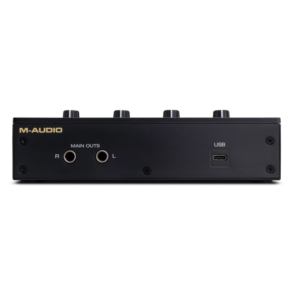 M-Track Duo HD USB Audio Interface - Rear