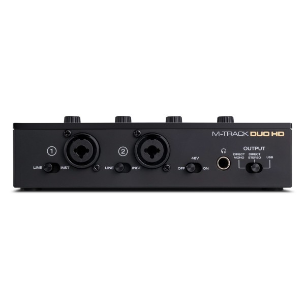 M-Audio M-Track Duo HD 2-Channel Interface - Connections