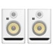 KRK ROKIT RP5 G5 Studio Monitor (Pair), White - Bundle