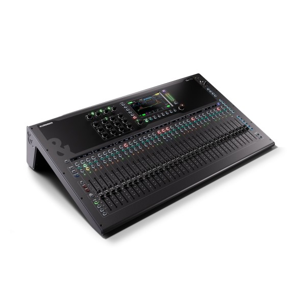 Allen & Heath QU-7D Digital Mixer, Left Angle View
