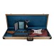 Fender Custom Shop 1963 Stratocaster Journeyman Relic, Aged Burgundy Mist Metallic - case 