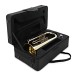 Rotary Valve Bb Student Flugel Horn by Gear4music, Gold