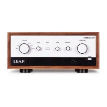 LEAK Stereo 230 Integrated Amplifier with DAC, Walnut - Nearly New  			