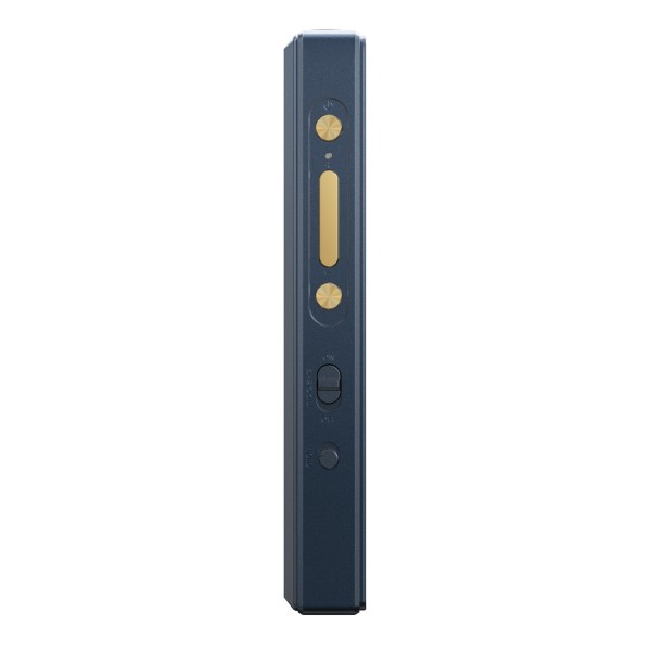 FiiO M21 Digital Audio Player, Blue - Side view and controls