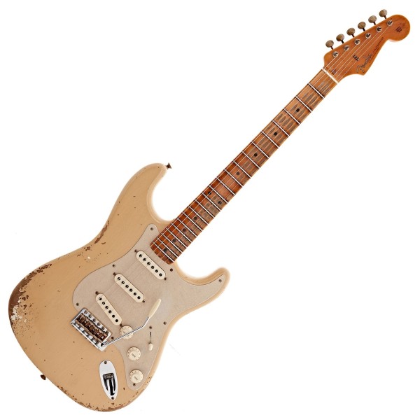 Fender Custom Shop '58 Stratocaster Heavy Relic, Aged Desert Sand - front