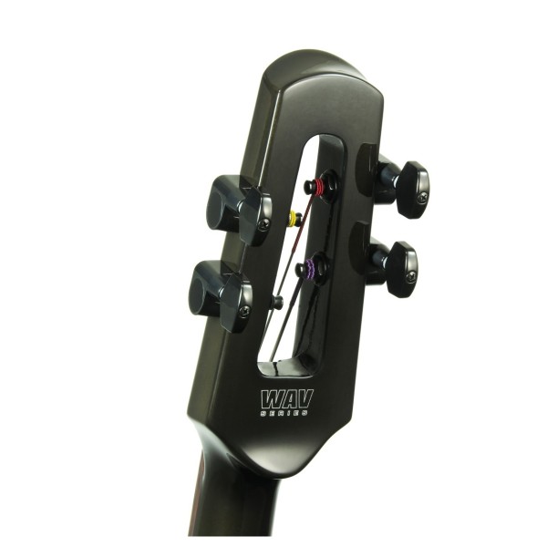 NS Designs WAV4 Electric Cello, Transparent Black