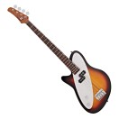 Hartwood Satellite Left Handed Bass Guitar, Sunburst