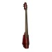 NS Designs WAV4 Electric Cello, Transparent Red