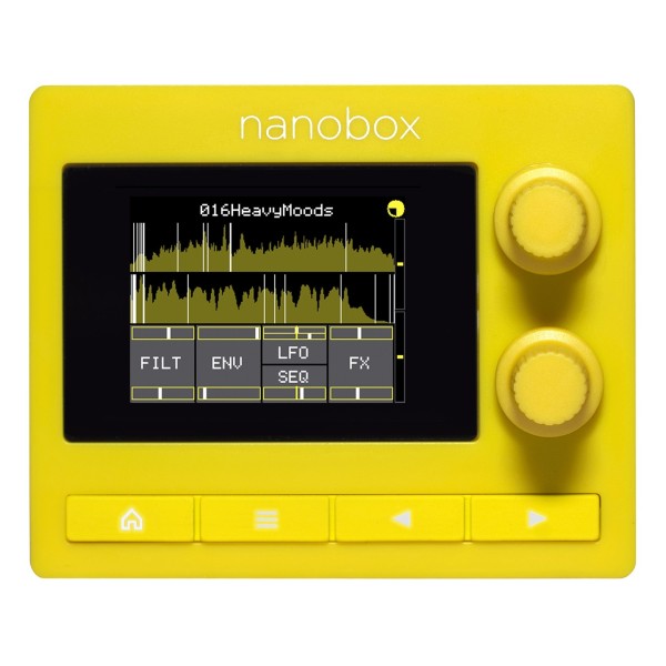 1010music nanobox Lemondrop Polyphonic Granular Mini Synth - Top