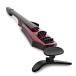 NS Designs WAV5 Electric Violin, Transparent Red Gloss