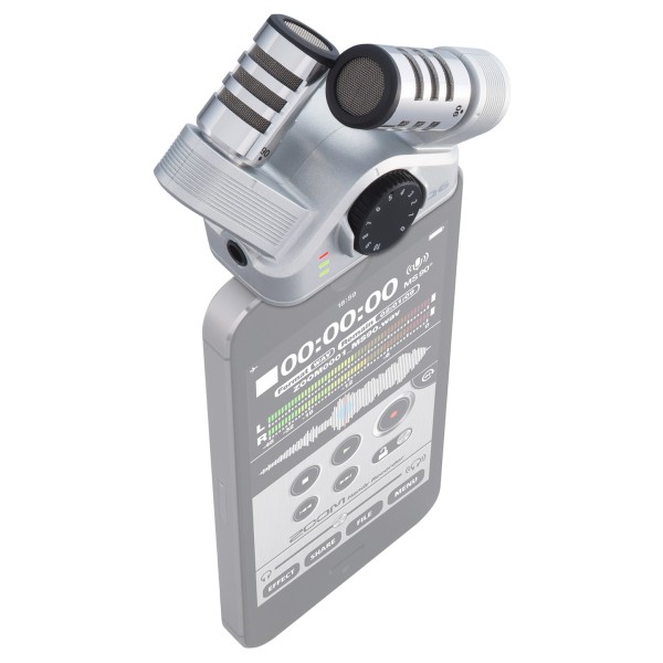 Zoom IQ6 Stereo XY Microphone - Top