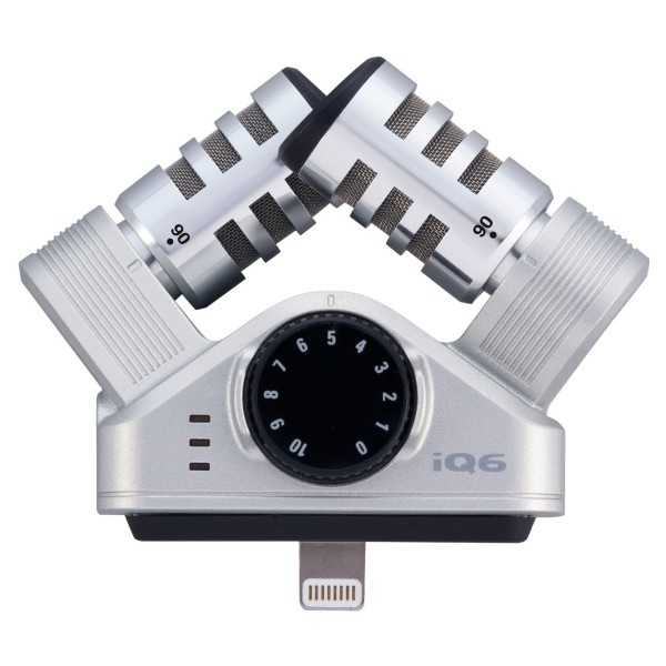 Zoom IQ6 Stereo XY Microphone - Front
