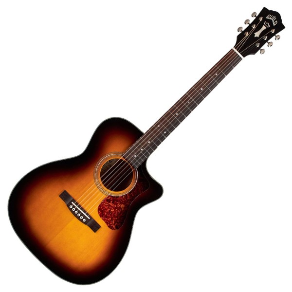 Guild OM-140CE Westerly Orchestra Electro Acoustic, Sunburst - Nearly New - front