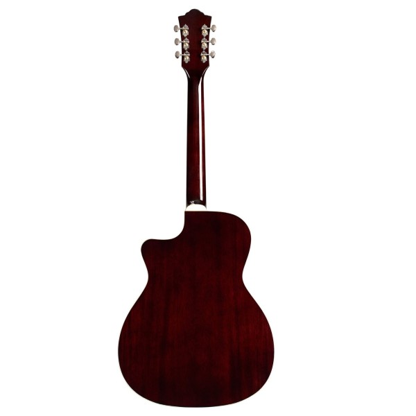 Guild OM-140CE Westerly Orchestra Electro Acoustic, Sunburst - Nearly New - back 