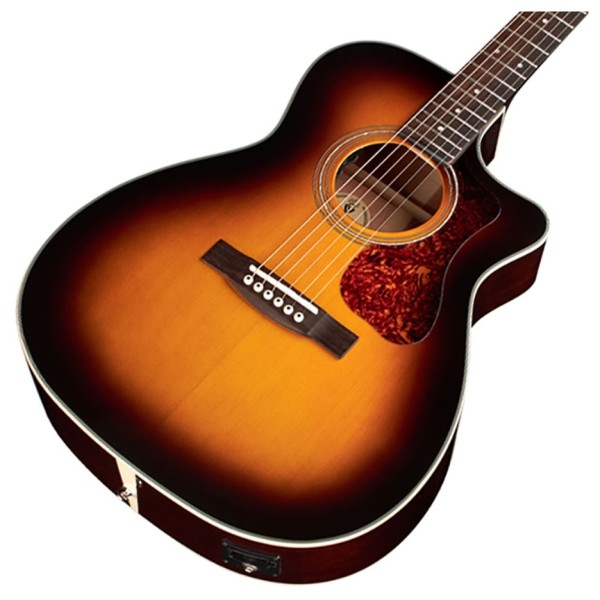 Guild OM-140CE Westerly Orchestra Electro Acoustic, Sunburst - Nearly New - body 